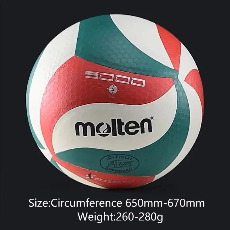 Molten V5M5000 Volleyball Professional Standard Size 5 PU Soft Beach