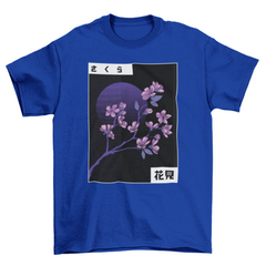 Vaporwave cherry blossom t-shirt