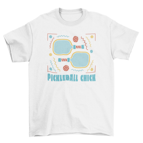 Pickleball chick t-shirt