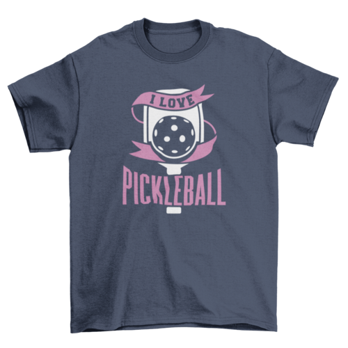 Love pickleball quote t-shirt